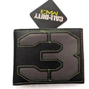 Call of Duty Modern Warfare 3 MW3 Bi-Fold Wallet Black